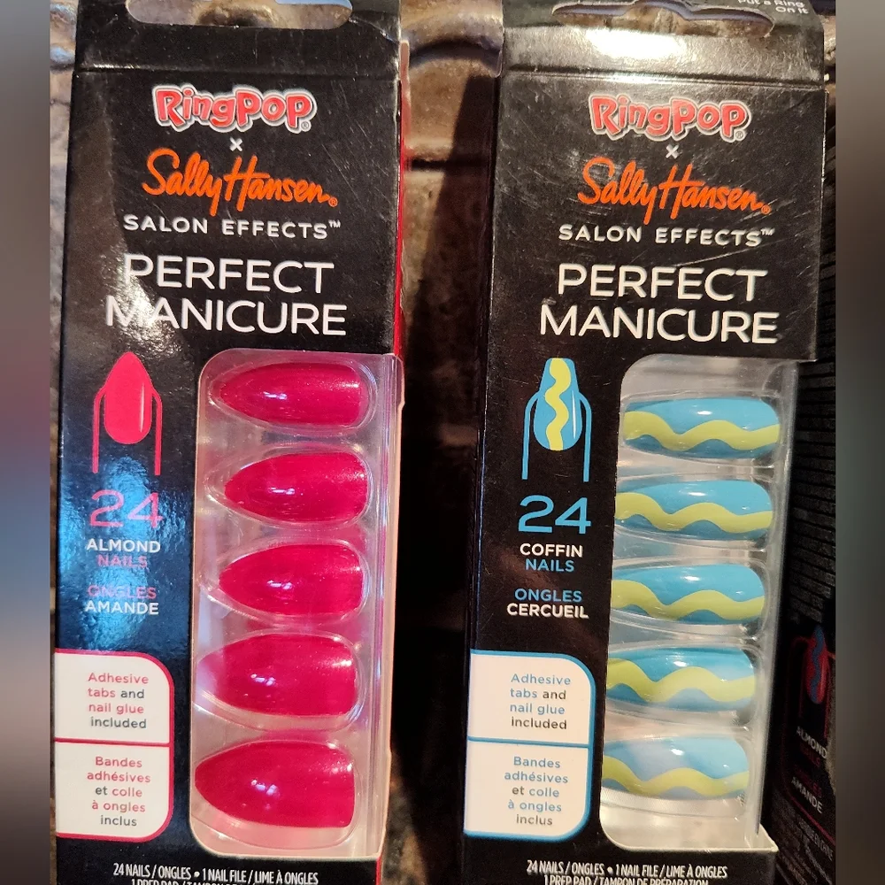 Sally Hansen Ring Pop Salon Effects Perfect Manicure, Set Of 4